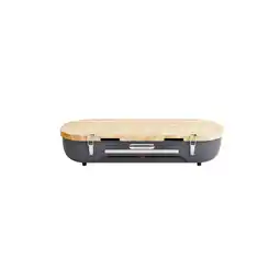 Netto Marken-Discount Flipgrill mit Schneidebrett/Servierplatte Grau Angebot