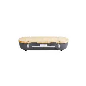 Netto Marken-Discount Flipgrill mit Schneidebrett/Servierplatte Grau Angebot