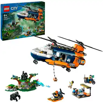 Netto Marken-Discount LEGO Konstruktionsspielzeug City Dschungelforscher-Hubschrauber Angebot
