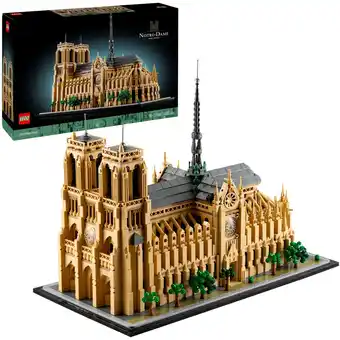 Netto Marken-Discount LEGO Konstruktionsspielzeug Architecture Notre-Dame de Paris Angebot