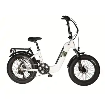 Netto Marken-Discount MBM Elektro-Kompaktfahrrad FAT BIKE N-VER F9.3 20 Zoll white Angebot