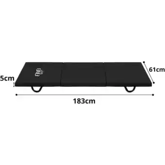 Netto Marken-Discount Sportmatte Premium Tri-Folding Thick Gymnastic Mat & Home Sports Angebot