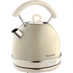 Netto Marken-Discount Ariete Wasserkocher Vintage Wasserkocher Beige, rund Angebot