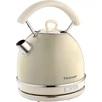 Netto Marken-Discount Ariete Wasserkocher Vintage Wasserkocher Beige, rund Angebot