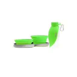 Netto Marken-Discount Zwei faltbare Hundenäpfe Wasserflasche Angebot