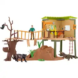 Netto Marken-Discount Schleich Spielfigur Wild Life Abenteuerstation Angebot