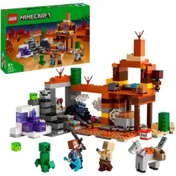 Netto Marken-Discount LEGO Konstruktionsspielzeug Minecraft Die Mine in den Badlands Angebot