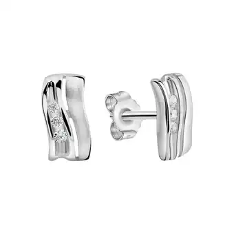 Netto Marken-Discount Zeeme Basic Ohrstecker 925/- Sterling Silber rhodiniert Zirkonia Angebot