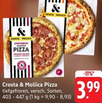 Gebauer's Crosta & Mollica Pizza Angebot