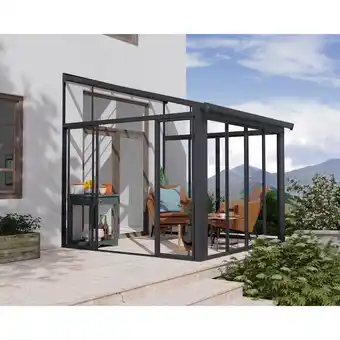 Netto Marken-Discount Canopia Wintergarten Sanremo 314x294cm Gr Angebot