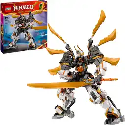 Netto Marken-Discount LEGO Konstruktionsspielzeug Ninjago Coles Titandrachen-Mech Angebot