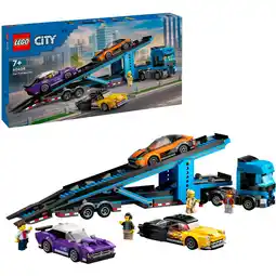 Netto Marken-Discount LEGO Konstruktionsspielzeug City Autotransporter mit Sportwagen Angebot