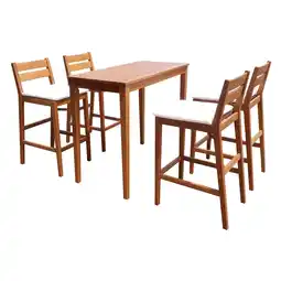 Netto Marken-Discount Barset MAINE, 5-teilig inkl. Kissen, Eukalyptus, braun Angebot