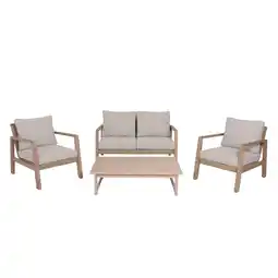 Netto Marken-Discount Lounge-Set SAN MATEO, 4-teilig, inkl. Kissen Angebot