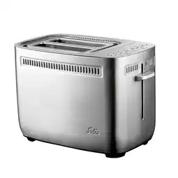 Netto Marken-Discount Solis Zwei-Schlitz Toaster & Sandwichmaker 7 Stufen Auftau-, Aufwärmen Angebot
