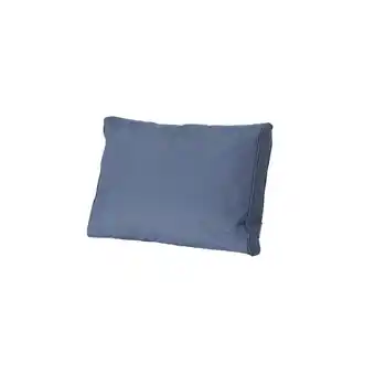 Netto Marken-Discount Madison Loungekissen Outdoor Garten Auflage 60x43 Sitzkissen Kissen Polster blau Angebot