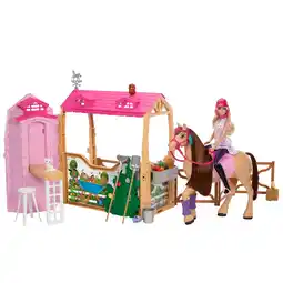 Netto Marken-Discount Barbie Spielgebäude Barbie Mysteries: Die große Pferdejagd - Ultimativer Pferdestall Angebot