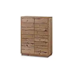 Netto Marken-Discount Highboard Eyecatcher Kommode mit Push-To-Open-System Angebot