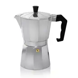 Netto Marken-Discount Espressokocher Italiano f. 9 Tassen silber Angebot