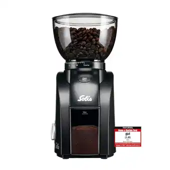 Netto Marken-Discount Solis Kaffeemahlwerk, 300g Kapazität 24 Mahlgrade, Timer, Garben Angebot