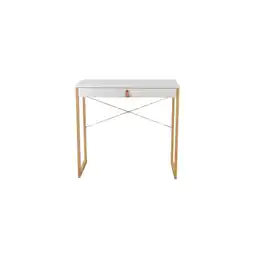 Netto Marken-Discount hjh LIVING Schreibtisch TAROLO II MDF, Bambus Angebot