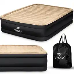 Netto Marken-Discount Luftbett - selbstaufblasend - Double - grau/creme Angebot