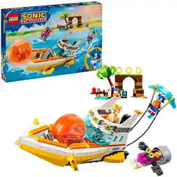 Netto Marken-Discount LEGO Konstruktionsspielzeug Sonic the Hedgehog Tails’ Abenteuerboot Angebot
