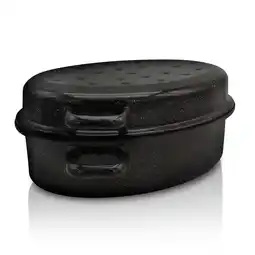 Netto Marken-Discount Gansbräter em. mit Tropfdeckel, 38 x 28 x 12,5 cm, Inh. 7 l Angebot