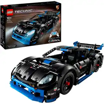Netto Marken-Discount LEGO Konstruktionsspielzeug Technic Porsche GT4 e-Performance Rennwagen Angebot