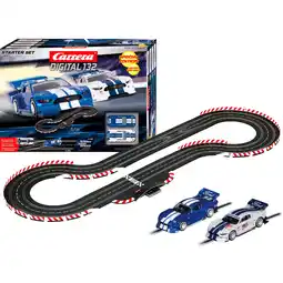 Netto Marken-Discount Carrera Rennbahn DIGITAL 132 Starter Set Angebot