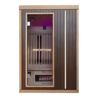 Netto Marken-Discount Dewello Infrarotkabine Infrarotsauna MELVILLE 130cm x 105cm Angebot