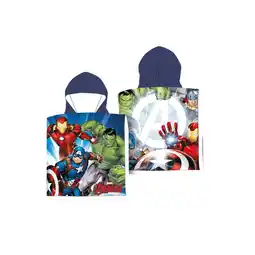 Netto Marken-Discount Avengers Poncho Weicher Kapuzenponcho für Kinder Angebot