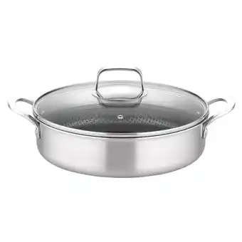 Netto Marken-Discount Servierpfanne Inoxxa Black 28cm mit Glasdeckel Angebot