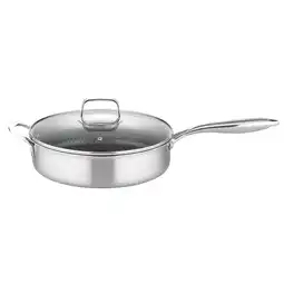 Netto Marken-Discount Schmorpfanne Inoxxa Black 28cm mit Glasdeckel Angebot