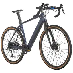 Netto Marken-Discount Adore ADORE E-Gravelbike 28 Alu Gravel Tourenfahrrad GTR-770 Heckmotor 30NM / 10Ah Dunkelblau matt Angebot