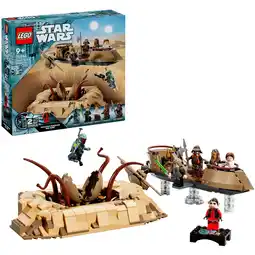 Netto Marken-Discount LEGO Konstruktionsspielzeug Star Wars Wüsten-Skiff und Sarlacc-Grube Angebot