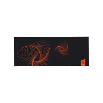 Netto Marken-Discount Mauspad PD 684 XXXL in Schwarz 90x35 cm orangen Mustern Gaming Mauspad Angebot