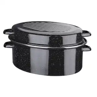 Netto Marken-Discount Allzweckbräter Emaille 32cm Angebot