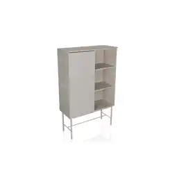 Netto Marken-Discount hjh LIVING Regal SIO MDF Platte, Gestell aus Stahl Angebot