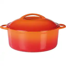 Netto Marken-Discount Gusseisen Kochtopf Orange Shadow 24cm, 4,0 L Angebot