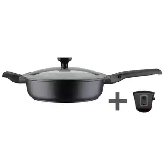 Netto Marken-Discount Schmorpfanne EASY CLICK 28 cm mit Glasdeckel 5-tlg Angebot