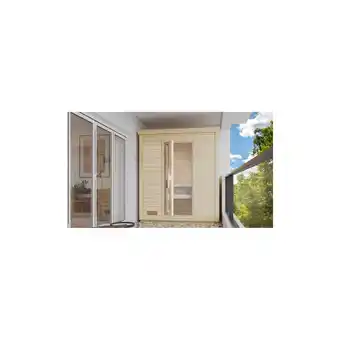 Netto Marken-Discount Karibu 38mm Saunahaus Melo 0 inkl. Ofen 9 kW integr. Strg Angebot