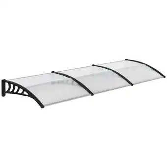 Netto Marken-Discount Outsunny Pultvordach Polycarbonate, Aluminium Angebot