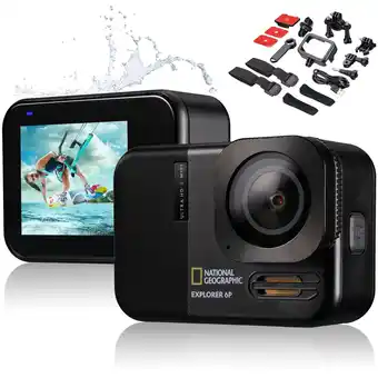 Netto Marken-Discount NATIONAL GEOGRAPHIC 4K Ultra-HD 60fps WLAN Action Cam Explorer 6P Angebot