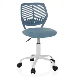 Netto Marken-Discount hjh OFFICE Kinderdrehstuhl KID QW Kunststoff, Stoff ohne Armlehnen Angebot