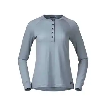 Netto Marken-Discount Bergans Lysebu Wool W Henley Frauen Langarm-Shirt Angebot