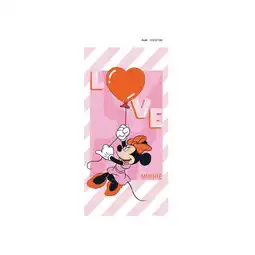 Netto Marken-Discount Minnie Maus Strandtuch Baumwollkomfort für sonnige Tage, 70 x 140 cm Angebot