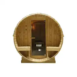 Netto Marken-Discount SANOTECHNIK Fasssauna BERGEN Angebot