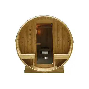 Netto Marken-Discount SANOTECHNIK Fasssauna BERGEN Angebot