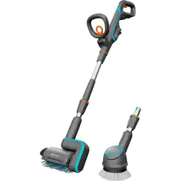 Netto Marken-Discount GARDENA Hartbodenreiniger Akku-Multi-Reiniger AquaBrush Universal 18V P4A solo Angebot